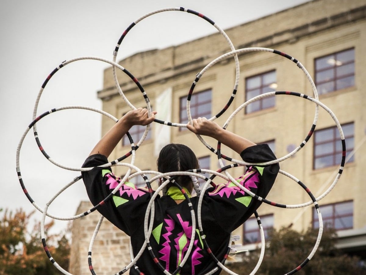 ​Indigenous experiences as part of events   - Shanley Spence photographed by Aaron Cohen
