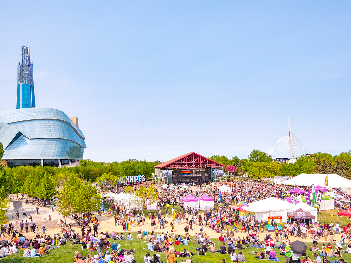 Winnipeg is proud of Pride and our diversity  - Winnipeg Pride Festival at the Forks