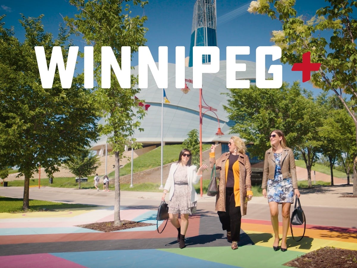 Tourism Winnipeg’s Winnipeg+ makes top 3 for worldly marketing award  - The stars of Winnipeg+: Maria Paletta, Frances Wellink and Lynnea Adrian (photo Maddy Reico)