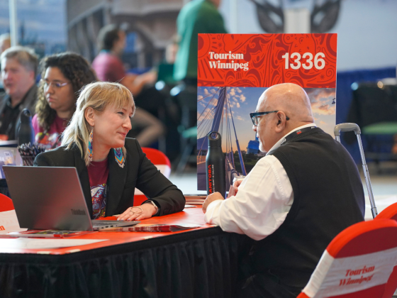 Winnipeg shined bright for Rendez-vous Canada 2025 - Tourism Winnipeg's Sarah Robinson at RVC 2025
